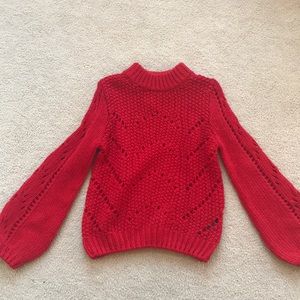 Vibrant Red Sweater